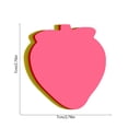 thumbnail image 3 of 3Pcs Heart Shaped Sticky Notes, Fufafayo Heart-Shaped Sticky Notes 100Pcs, Cute Colorful Stickers for Elementary And Middle Study Study, Fluorescent Paper Memo Pads for Journaling, Study, Office,, 3 of 6