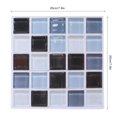 thumbnail image 2 of Rdeghly 6Pcs Mosaic Self-adhesive Wall Tile Sticker Kitchen Oil-proof Stickers Bathroom Decor , Mosaic Sticker, 2 of 6