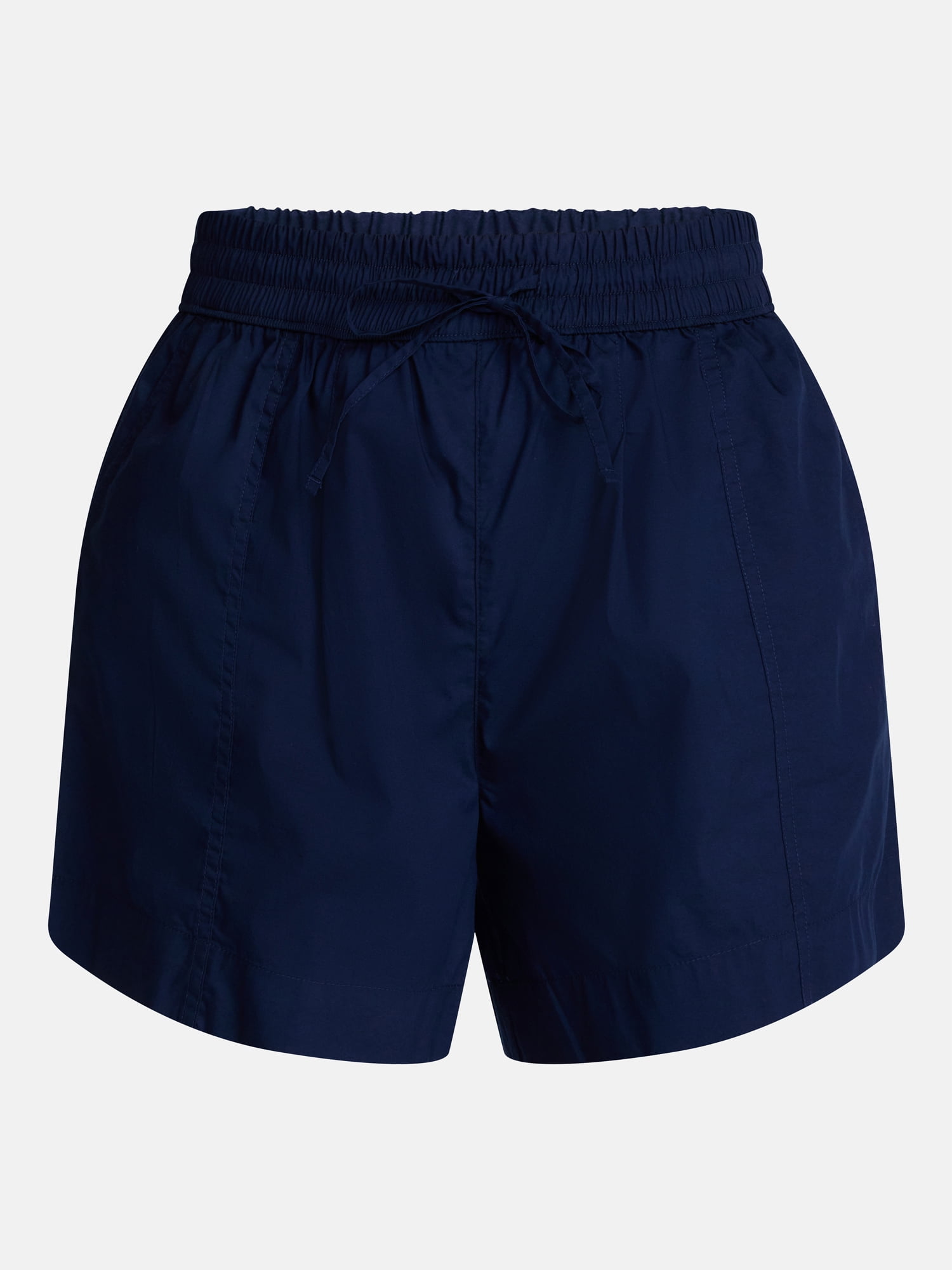 Time and Tru Women's Poplin Short, Sizes XS - XXXL