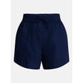 thumbnail image 5 of Time and Tru Women's Poplin Shorts, Sizes XS-XXXL, 5 of 5
