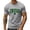 Light Gray, variant on Men's Irish Graphic T-Shirt Short Sleeve Crew Neck Casual St. Patrick's Day Tee