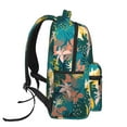 thumbnail image 3 of Rocae Hawaiian Style Print Lightweight Casual Backpack Travel Hiking Backpack Carry on Laptop Backpack, 3 of 5