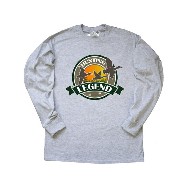 INKtastic Duck Hunting Legend Long Sleeve TShirt