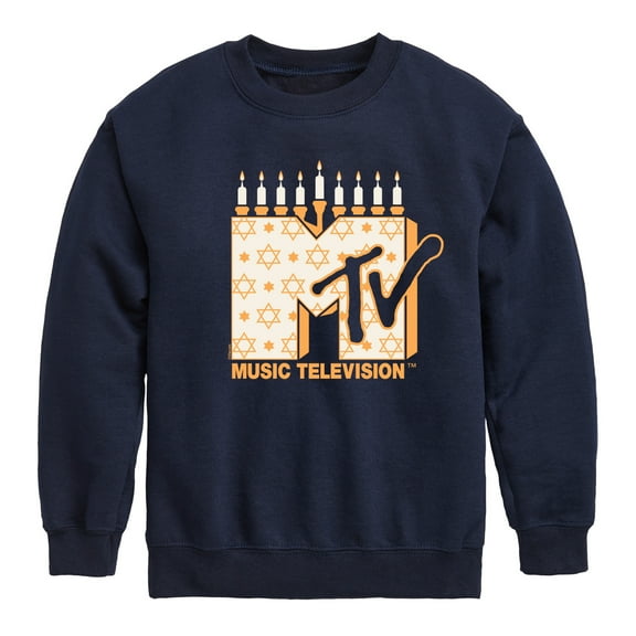 MTV - Hanukkah MTV - Toddler & Youth Crewneck Fleece Sweatshirt