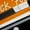 Black Orange, variant on Homewish Musical Notes Black Out Curtains for Female Men Adults,Abstract Gradient Curtains Pack of 2 (42x63 Each),Music Theme Bedroom Curtains,Ultra Soft Home Decor