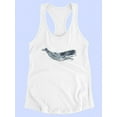 thumbnail image 3 of Cetacea Whale Racerback Tank Women -June Erica Vess Designs, Female Small, 3 of 4