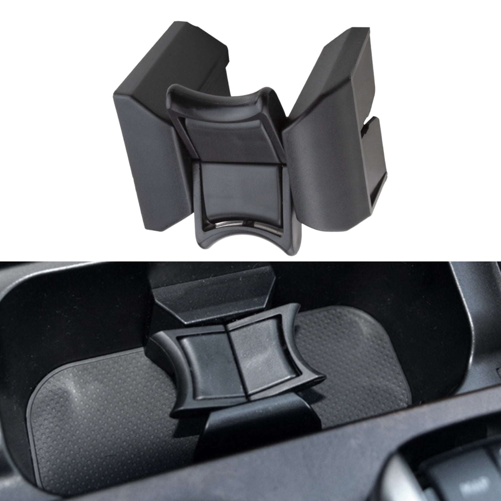 NFSpeeding Center Console Cup Holder Insert Divider for Toyota Camry