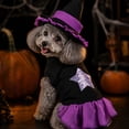 thumbnail image 2 of Cmafuca Puppy Witch Costume Halloween Christmas Funny Party Cosplay Clothes for Cat, Small Dog, 2 of 7