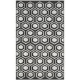 thumbnail image 4 of SAFAVIEH Kilim Searlait Geometric Hexagons Wool Area Rug, Charcoal, 4' x 6', 4 of 5