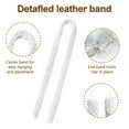 thumbnail image 4 of Satin heatless hair curler, Lazy Natural Soft Wave DIY heatless curls for Sleep in Overnight, for All Hair Types - White, 4 of 8