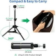 thumbnail image 4 of Starlink Mini Tripod with Adapter(for Both 2025 New and Old Version) Adjustable Tripod Mount for Starlink Mini Dish, Portable Stand Mounting Kit for Star Link mini accessories for Outdoor Camping, RV, 4 of 8