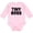 AD-Pink, variant on Inktastic Tiny Boss Boys or Girls Long Sleeve Baby Bodysuit