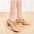 thumbnail image 2 of zapatos De baile De Jazz De malla De Camel negro transpirable, Zapatillas De deporte para mujer, zapatos De baile latino para exteriores, Zapatilla De Deporte, 2 of 5