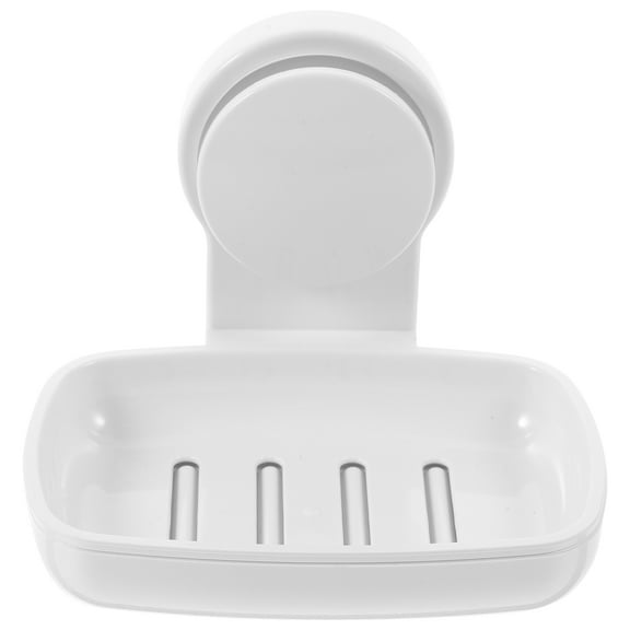 KALLORY Soap Wall-mount Holder Bathroom Wall-mount Bar Soap Dish Self-adhesive Soap Shelf