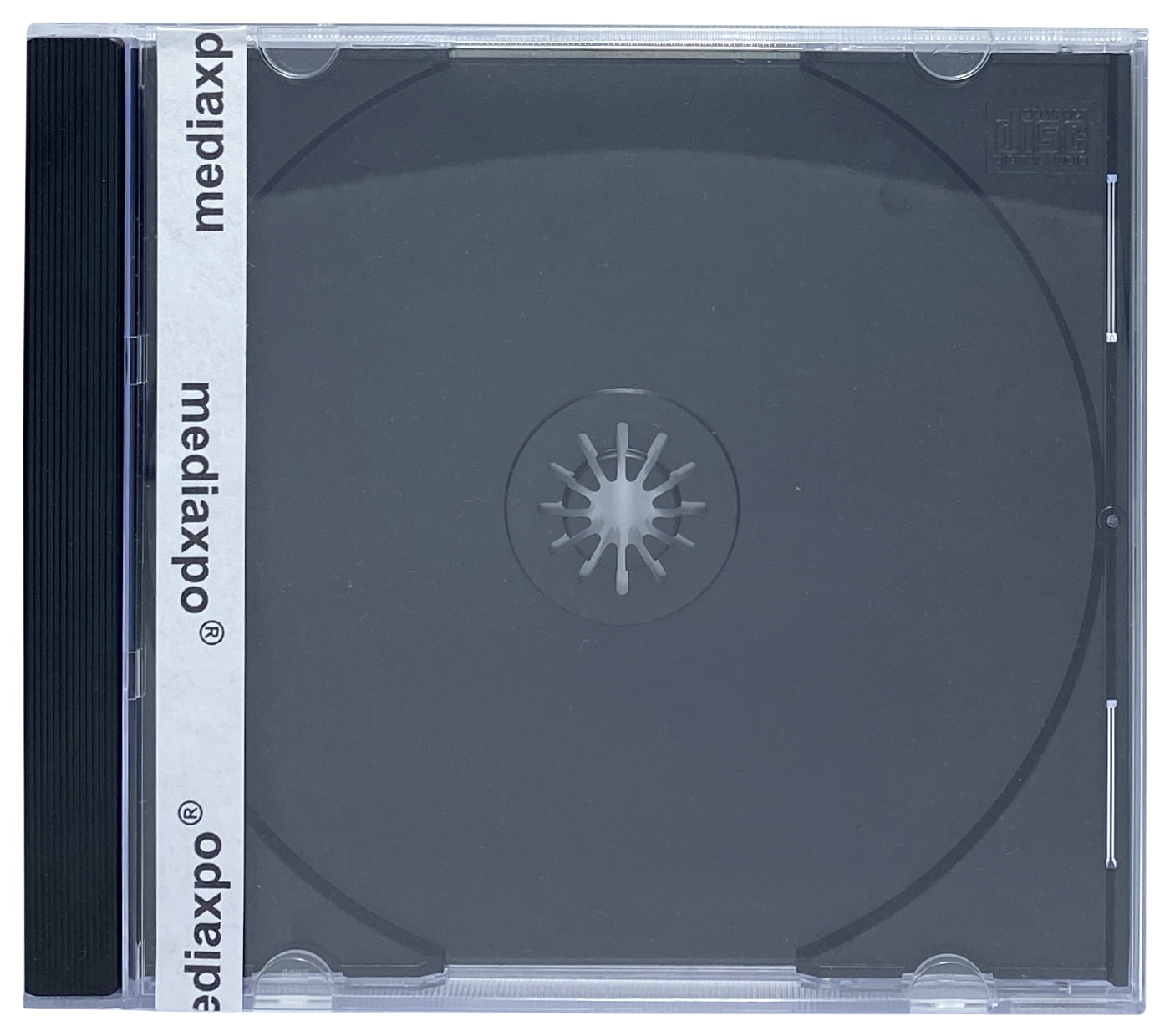 CheckOutStore 25 Standard Black CD Jewel Case