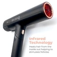 thumbnail image 2 of Skin Research Institute DryQ Secador de pelo "inteligente" - Súper ligero, plegable - Motor potente y silencioso - Tecnología infrarroja e iónica - 3 accesorios magnéticos - Control de calor con inter, 2 of 5
