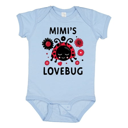 

Inktastic Valentine s Day Mimi s Lovebug Gift Baby Boy or Baby Girl Bodysuit