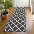 thumbnail image 1 of Alfombra SHACOS 50 x 150 cm, antideslizante, lavable, gris oscuro, 1 of 9