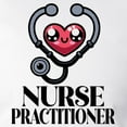 thumbnail image 3 of CafePress - Nurse Practitioner Stethoscope - Women's Long Sleeve Relaxed Fit Cotton Light Pajama Set, 3 of 3