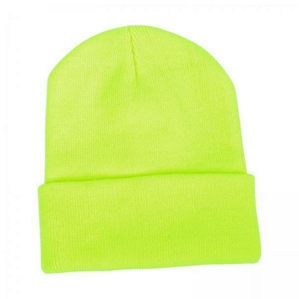 Gorros de punto Yuyangstore 2 piezas para adultos cálido clima frío acampar ciclismo