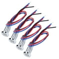 thumbnail image 4 of LED Signal Light, Buttons Indicators Indicator Light Industrial Control Components 4 Set Metal Indicator Light  For Equipment For Car Modification Red+Blue, 4 of 8