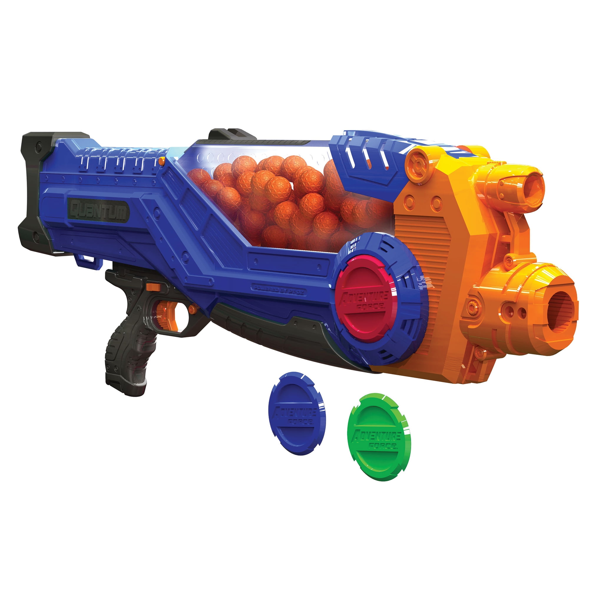 Adventure Force Tactical Strike Quantum Motorized Team Competition Ball  Blaster - Compatible with NERF Rival