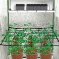 thumbnail image 2 of Home Times Trellis Netting 2x2 FT for Grow Tent, Heavy Duty Elastic Scrog Net with Hooks for Indoor Plant Growing Tents, Flexible Trellis Net Support for Hydroponics, Garden Climbing Plants, 2 of 7
