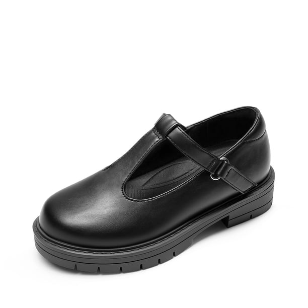 Zapatos Mary Jane para Niñas DREAM PAIRS Tira en T Negro Talla 11