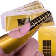 thumbnail image 2 of mmirethe 100pcs Art Form Self-adhesive Guide Gel Acrylic Extension Sticker Tips Manicure Tool, 2 of 8