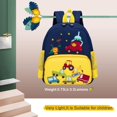 thumbnail image 3 of Mochila Willikiva Cute Zoo Little 3D impermeable para niños, amarilla, 3 of 7