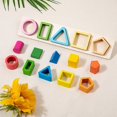 thumbnail image 3 of 15pcs teenager Geometric Shape Building Blocks, Educational-QIUPING, 3 of 4