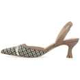 thumbnail image 3 of Journee Womens Nellia Slip On Kitten Heel Mule Pumps, Widths Available, 3 of 9