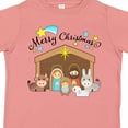 thumbnail image 4 of Inktastic Merry Christmas Cute Nativity Scene Boys or Girls Toddler T-Shirt, 4 of 5