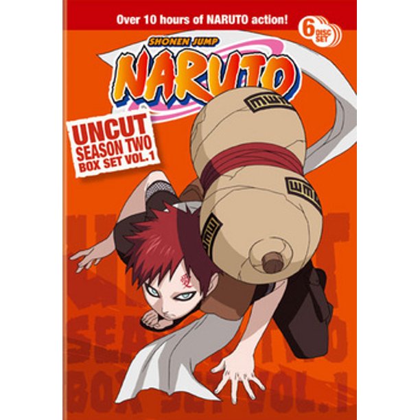 Naruto Uncut Season 2 Volume 1 Dvd Walmart Com Walmart Com