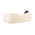 thumbnail image 6 of TOV Furniture Leonie Beige Faux Shearling 84" Sofa, 6 of 8