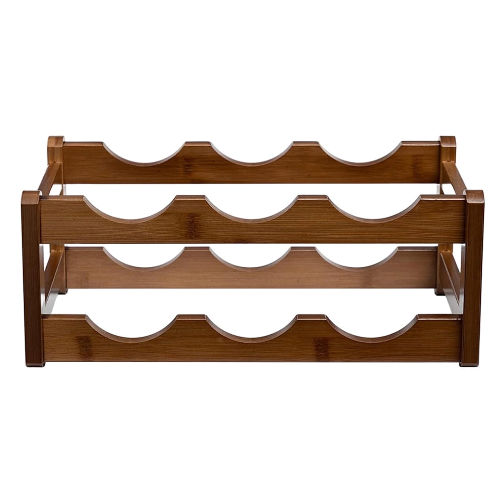 Freestanding Wine Rack Wine Bottle Rack for Living Room Countertop