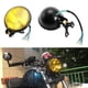 thumbnail image 4 of Faro De Motocicleta, Faro De Motocicleta De Alto Brillo, Carcasa Negra Vintage, Lente Amarilla Universal Para Mantenimiento, 4 of 7