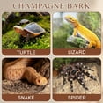 thumbnail image 6 of LEDMOMO Aquarium Hideout Bark Decoration For Leopard Gecko Light Brown Irregular Reptiles Pet Enclosure, 6 of 6