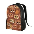 thumbnail image 2 of Fotbe Brown Owl Travel Laptop Backpack, Business Slim Sturdy Laptops Backpack, Water Resistant College School Computer Bag Gift for Men & Women Fits 15.6 Inch Notebook, 2 of 8