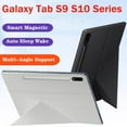 thumbnail image 2 of Magneti Case for Samsung Galaxy Tab S10 Plus Two Angles Stand Cover for S9 FE with Pencil Holder for S10 Ultra Auto Sleep Wake (Gray,Tab S9 Plus 12.4), 2 of 7