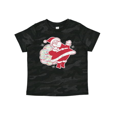 

Inktastic Santa Greetings Boys or Girls Toddler T-Shirt