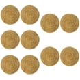 thumbnail image 3 of RENACLIPY Decorative Loofah Coasters Non-Slip Easy Clean Cup Mats for Home 10Pcs, 3 of 8