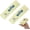 Slow Rebound Cute Butter Squeeze Stress Balls, variant on Cool Cat Squeeze Squishy, Cute Cat Stress Fuzz Ball, Slow Rise Sensory Fidget Balls,Sensory Stress Ball Relief (5pc)