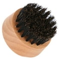 thumbnail image 2 of Cepillo para dar forma a la Limpieza de la Barba Conde Madera, Pelo de Jabalí Sintético, Removedor de Enredos de Nudos Rizados, Promueve La Producció de Aceite Paraite, 2 of 7