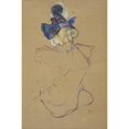 thumbnail image 3 of Henri de Toulouse-Lautrec 13x18 Black Modern Framed Museum Art Print Titled - Seated Woman from Behind - Study for ‘Au Moulin Rouge’ (1892), 3 of 5