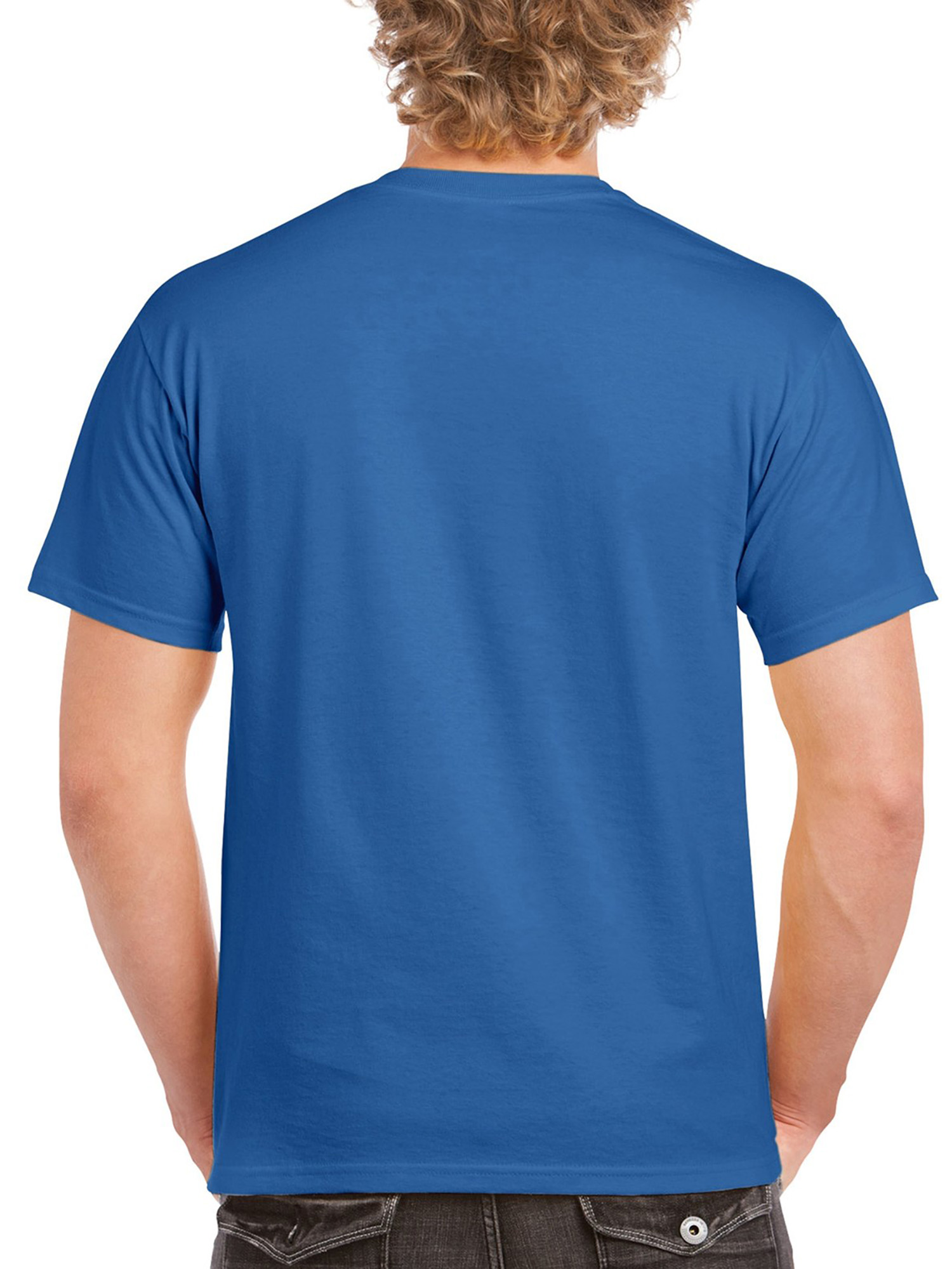 Gildan Men's Ultra Cotton Short Sleeve T-Shirt, 2-Pack, up to size 5XL - image 2 of 4
