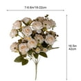 thumbnail image 3 of Yaoyar Artificial Flowers Bouquets, Artificial Silk Flowers Bouquets for Wedding, Home Table Decorations, Wedding Centerpieces Bouquets Flowers Arrangement Decorations, 3 of 7