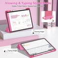 thumbnail image 3 of Funda OKP para iPad 11ª Gen 11" y 10ª Gen 10.9" Rosa con Brillo, 3 of 8