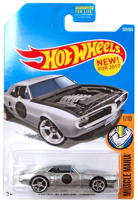 2017  Hot Wheels  '67 Pontiac Firebird 400  Muscle Mania   Card #284   HW-30