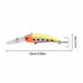 thumbnail image 4 of Bisitoy 2Pcs Soft Plastic Fishing Lures Swimbait Paddle Tail Hook for Pike Muskie, 4 of 5